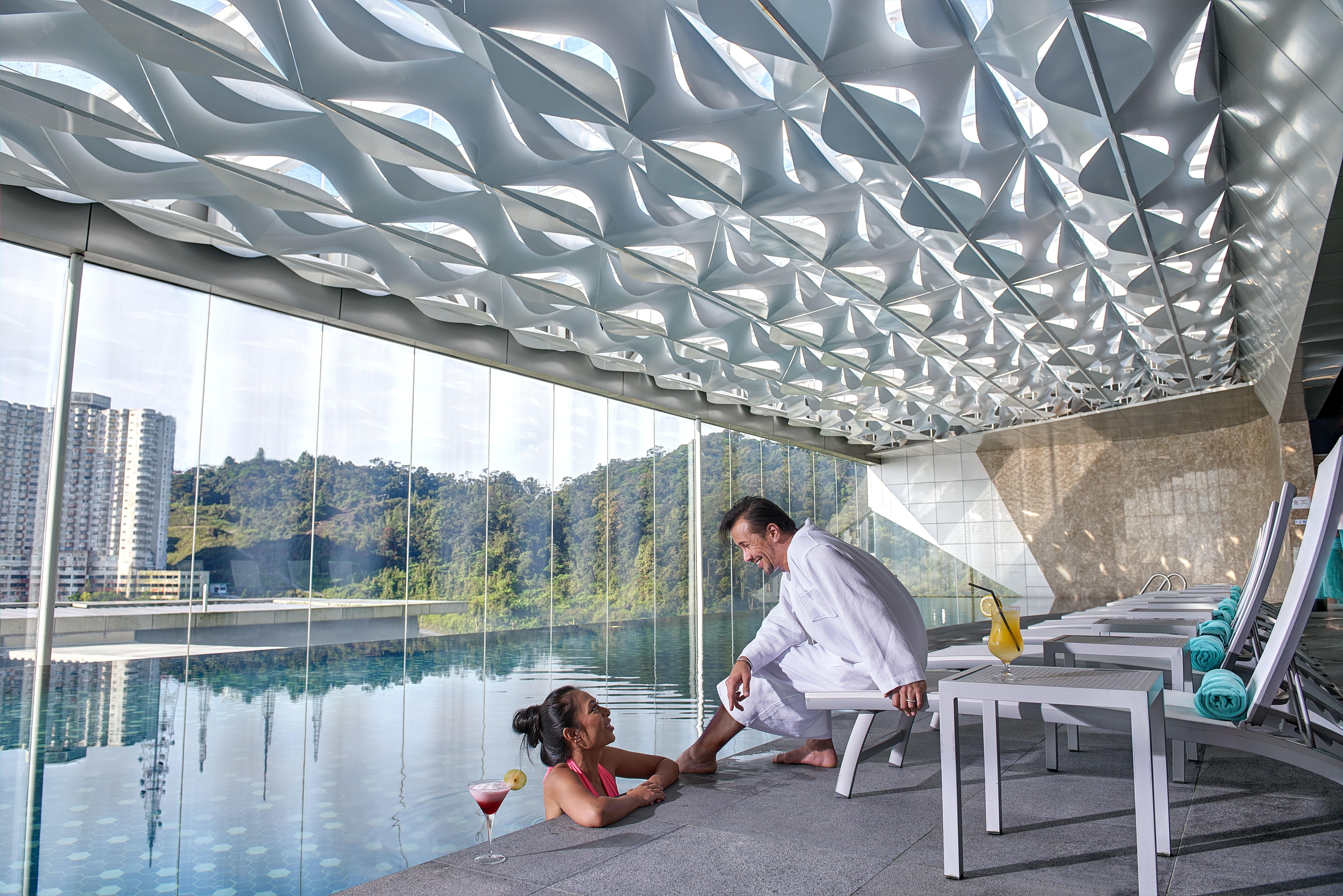 Grand Ion Delemen Hotel Cao nguyên Genting Ngoại thất bức ảnh The Sky Pool